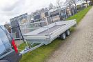 Henra plateauwagen 2as geremd 351x222x30cm 2000kg