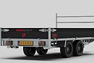 Henra plateauwagen Craft Series geremd  290x170cm / 1350kg