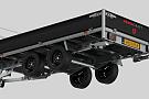 Henra plateauwagen Craft Series geremd  290x170cm / 1350kg