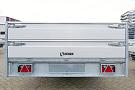 Henra plateauwagen 2as geremd 453x202x30cm 3000kg