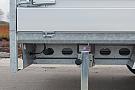 Henra plateauwagen 3x1500kg-as geremd 401x202x30cm 3500kg