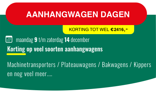 Aanhangwagen Dagen