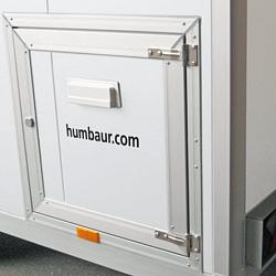 Humbaur Type HVK Verkoopwagen leeg 1-as 419x213x228cm 1800kg