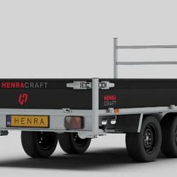 Henra plateauwagen Craft Series geremd  290x170cm / 1350kg