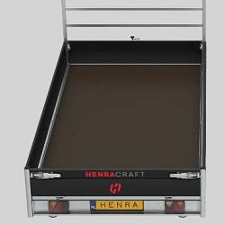 Henra plateauwagen Craft Series 2-as geremd  325x170cm 750kg