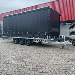 Henra gesl.plateauwagen 2-as 351x185x190cm/2000kg