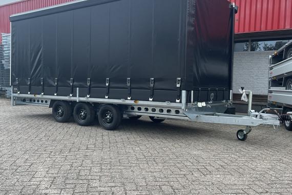 Henra gesl.plateauwagen 2-as 351x185x220cm/2700kg