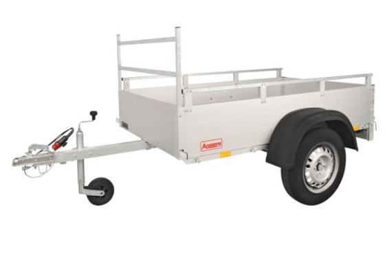 Anssems Bagagewagen GT500-181VT1 1as onger. 181x101x83cm/500kg 