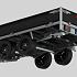 Henra plateauwagen Craft Series geremd  290x170cm / 1350kg