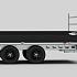 Henra plateauwagen Craft Series geremd  290x170cm / 1350kg