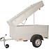 Anssems Bagagewagen GT750-201VT1 1as onger.  201x101x83cm/750kg 