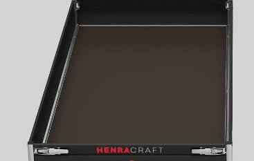 Henra plateauwagen Craft Series geremd  290x170cm / 1350kg