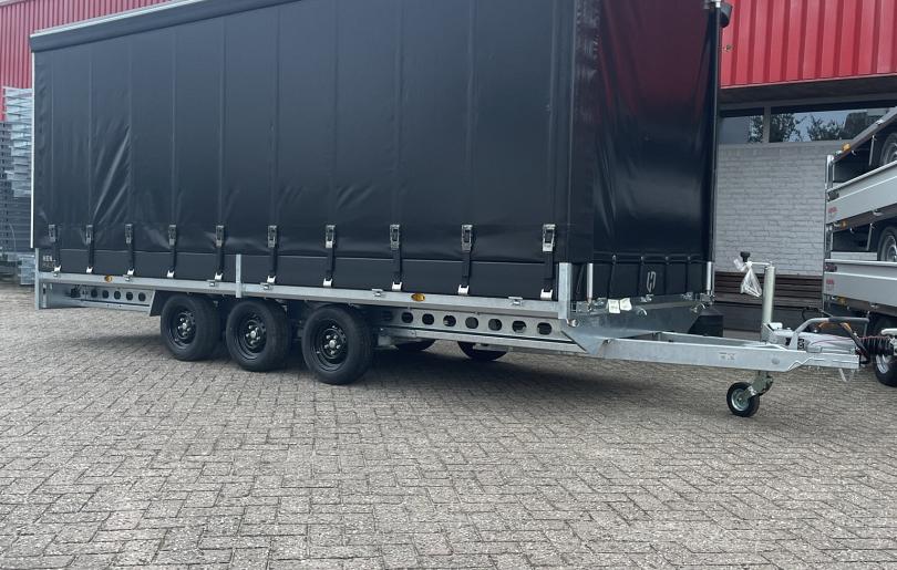 Henra gesl.plateauwagen 2-as 351x185x190cm/2000kg