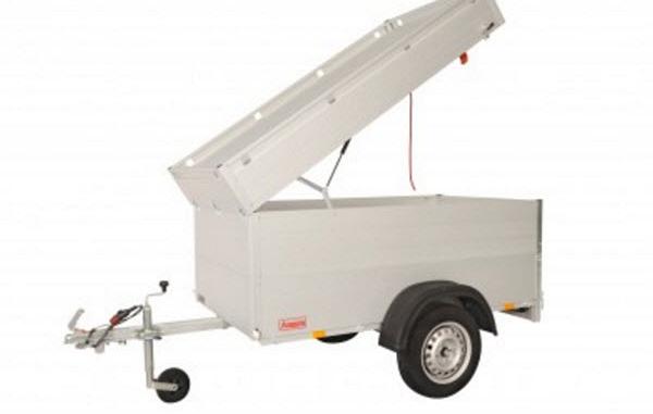 Anssems Bagagewagen GT500-181VT1 1as onger. 181x101x83cm/500kg 